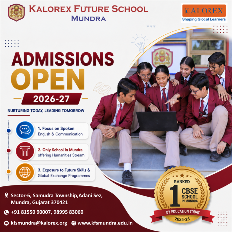 KFS Mundra Admissions Open 2026 27